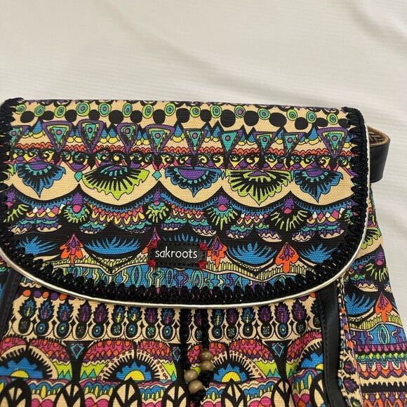 Sakroots Bag Crossbody Messenger Convertible Backpack Boho Hippie main image 8